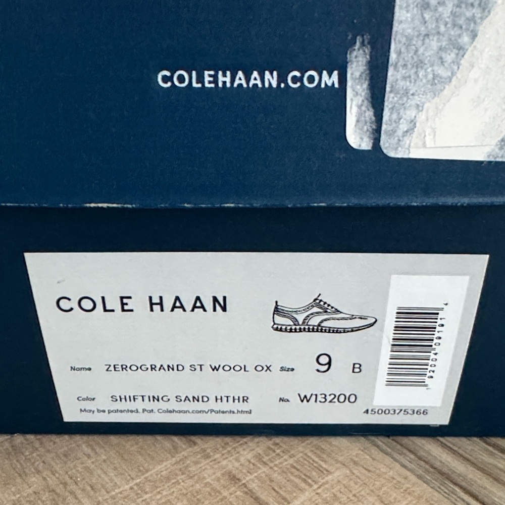 Cole Haan Women's Cream Knit Sneakers - Picture 2 of 5
